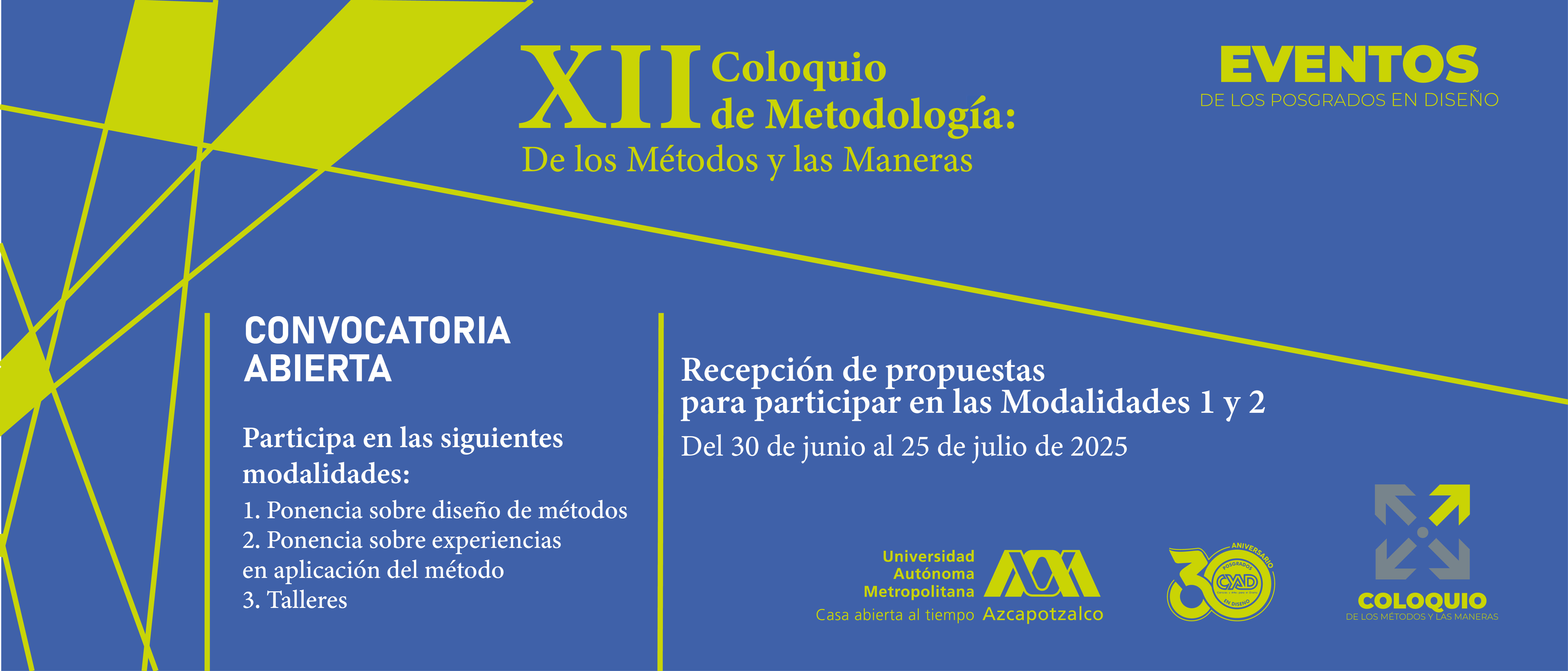 XII Coloquio de Metodología